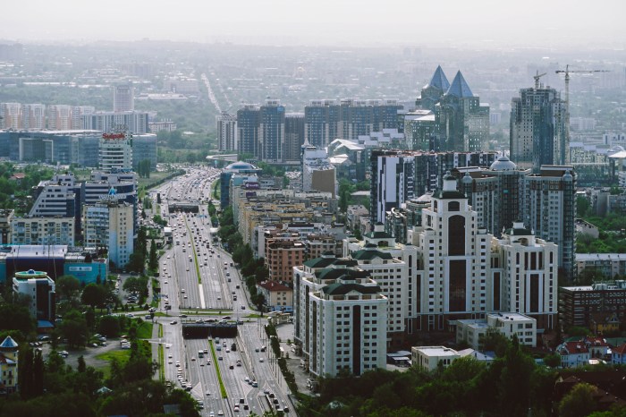 Almaty city places top